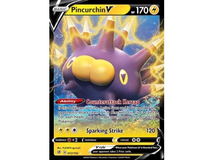 Pokemon RebelClash PincurchinV 72