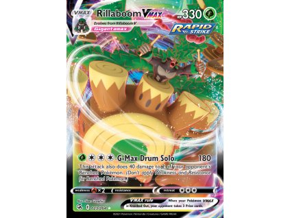 Pokemon FusionStrike RillaboomVMAX 23