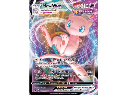 Pokemon FusionStrike MewVMAX 114