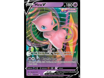 Pokemon FusionStrike MewV 113