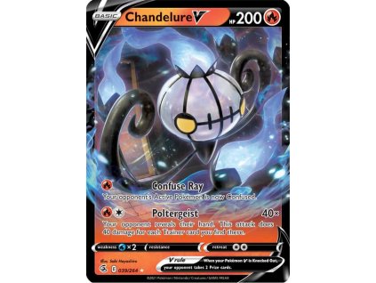 Pokemon FusionStrike ChandelureV 39