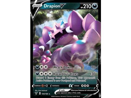 Pokemon VividVoltage DrapionV 106