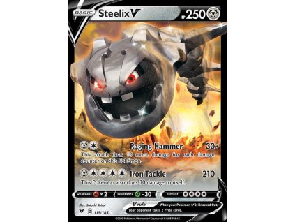 Pokemon VividVoltage SteelixV 115