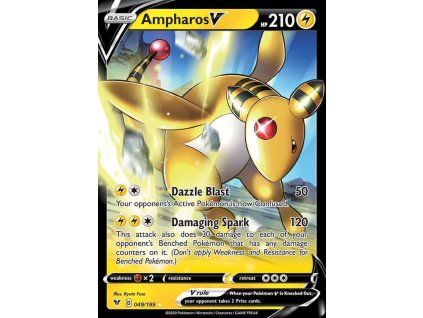 Pokémon Ampharos V (VIV 49, NM)