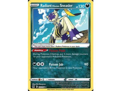 Pokemon LostOrigin RadiantHisuianSneasler 123