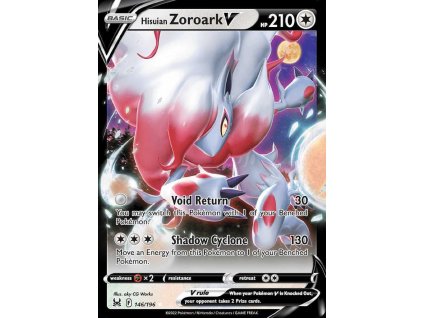 Pokemon LostOrigin HisuianZoroarkV 146