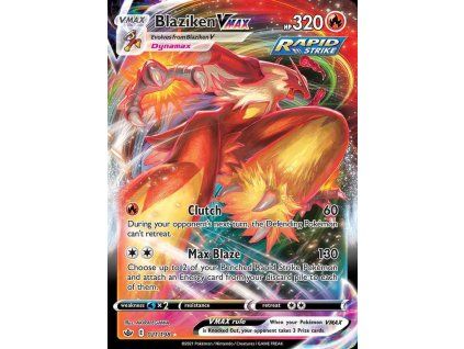 Pokémon Blaziken VMAX (CRE 021)