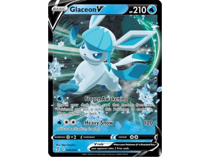 Pokemon EvolvingSkies GlaceonV 40