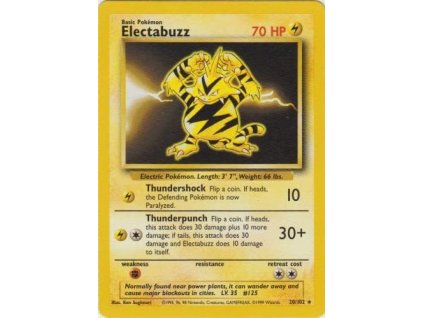 Pokémon Electabuzz BS 20