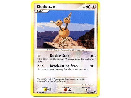 Pokémon Doduo Lv.18 (MT 80, PL)
