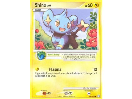 Pokémon Shinx Lv.9 MT 98