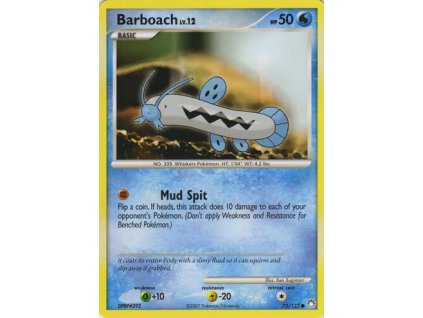 Pokémon Barboach Lv.12 MT 72