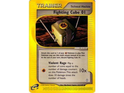 Pokémon Fighting Cube 01 (AQ 121)