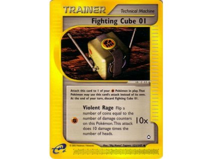 Pokémon Fighting Cube 01 AQ 121