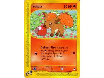 Pokémon Vulpix (AQ 116, EX)
