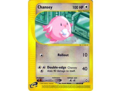 Pokémon Chansey (AQ 69, EX)