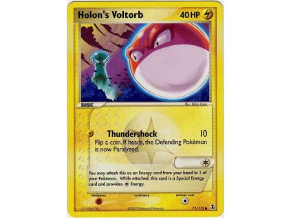 Pokémon Holon's Voltorb DS 71