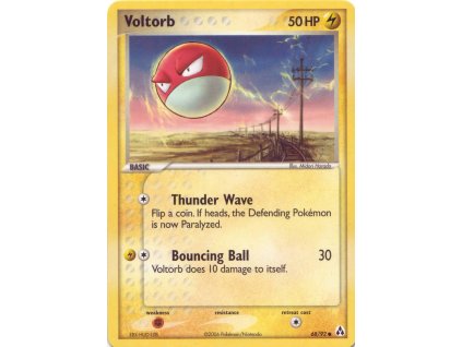 Pokémon Voltorb LM 68