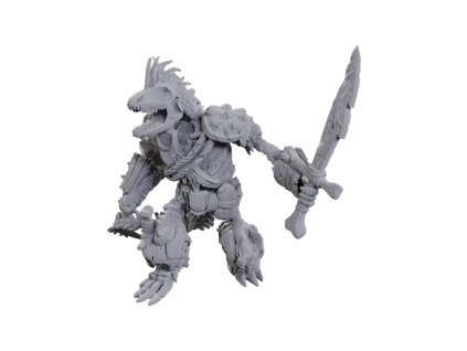 D&D Nolzur's Marvelous Unpainted Miniatures Lizardfolk Skeleton