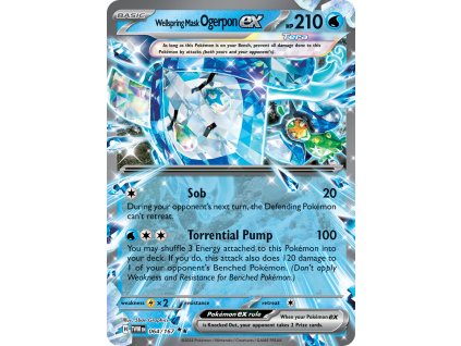 Pokémon Wellspring Mask Ogerpon ex TWM 064