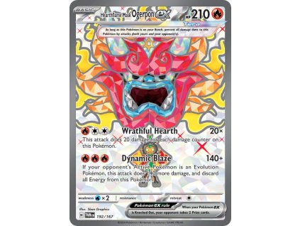 Pokémon Hearthflame Mask Ogerpon ex (TWM 192, NM)