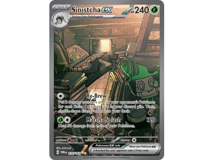 Pokémon Sinistcha ex (TWM 210, NM)