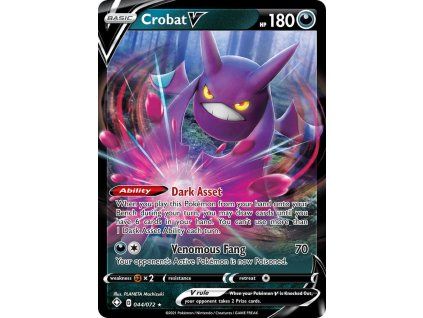 Pokémon Crobat V (SHF 44, NM)