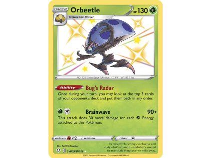Pokémon Orbeetle (SHF SV9, NM)