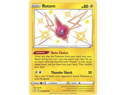 Pokémon Rotom (SHF SV38, NM)