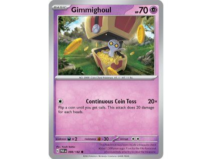 Pokémon Gimmighoul (PAR 088)