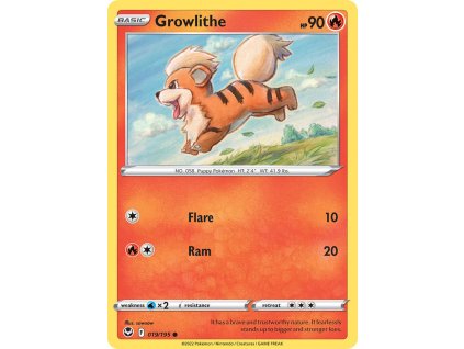 Pokémon Growlithe SIT 019