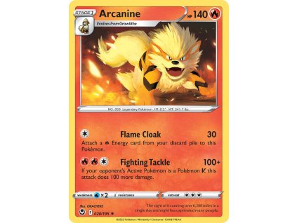Pokémon Arcanine SIT 020