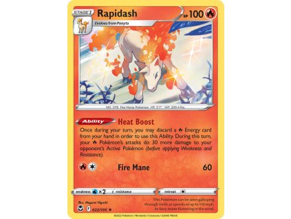 Pokémon Rapidash SIT 022