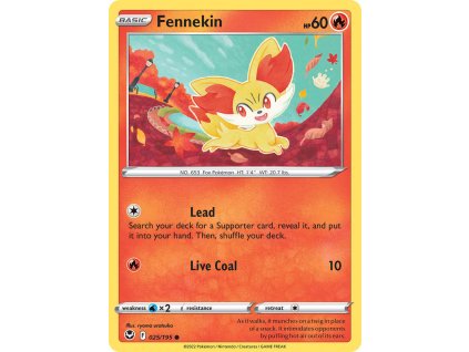 Pokémon Fennekin SIT 025