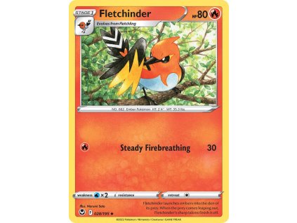 Pokémon Fletchinder SIT 028