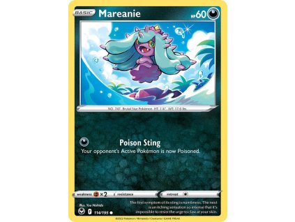 Pokémon Mareanie SIT 114
