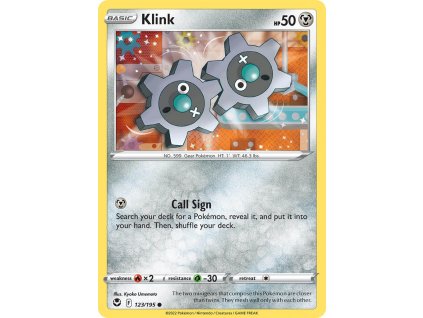 Pokémon Klink SIT 123
