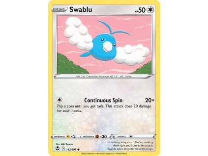 Pokémon Swablu SIT 142