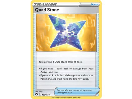 Pokémon Quad Stone SIT 163