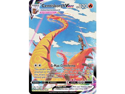 Pokémon Centiskorch VMAX LOR TG15