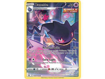 Pokémon Banette (LOR TG07)