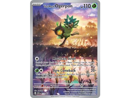 Pokémon Teal Mask Ogerpon SVP 123