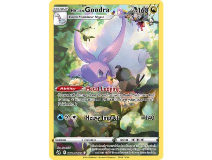 Pokémon Hisuian Goodra CRZ GG21