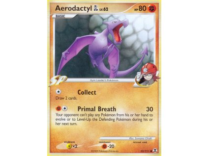 Pokémon Aerodactyl [GL] Lv. 62 RR 55