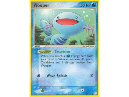 Pokémon Wooper (TRR 81, GD)