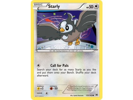 Pokémon Starly BKT 125