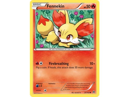 Pokémon Fennekin BKT 25