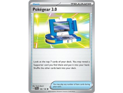 Pokémon Pokégear 3.0 SVI 186