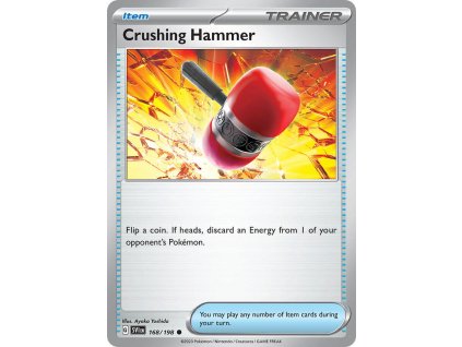 Pokémon Crushing Hammer (SVI 168)