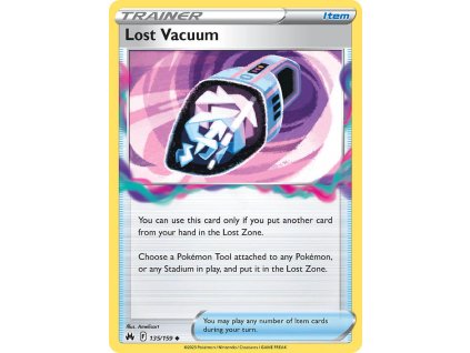 Pokémon Lost Vacuum CRZ 135
